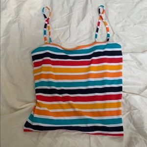 Striped Crop Tank top